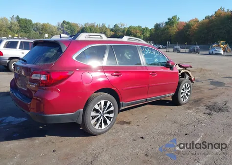 2017 Subaru Outback 2.5I Limited из США, поврежденный, VIN 4S4BSANC2H3206843